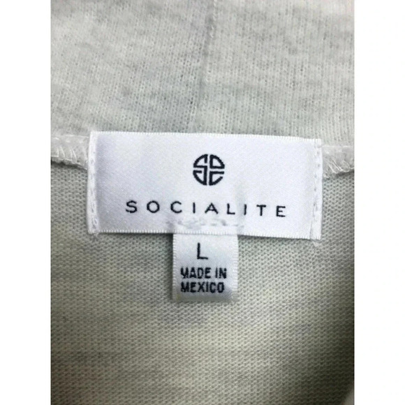 Socialite Women Blue Turtleneck Sweater Large - Picture 3 of 4